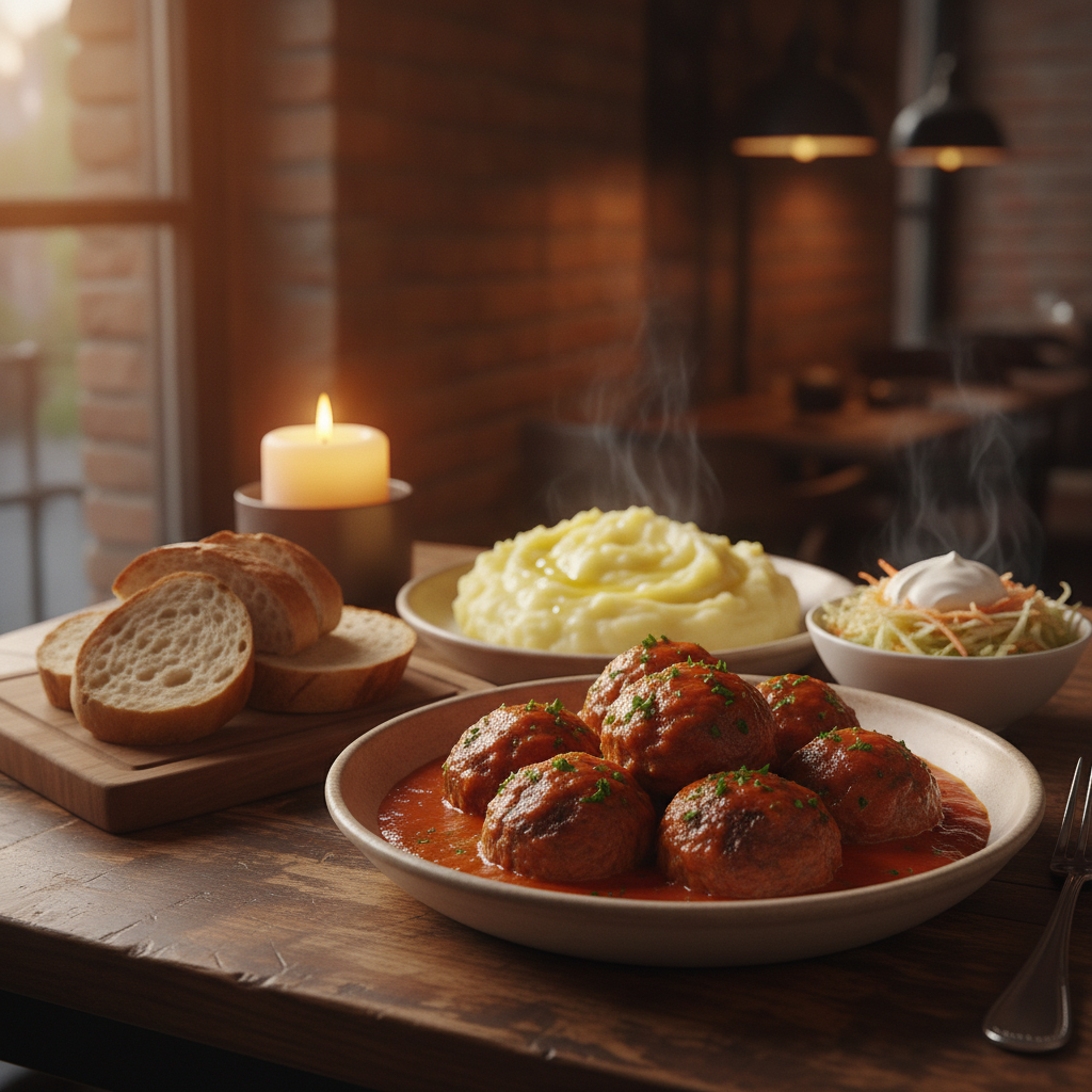 Meatballs in Tomato Sauce