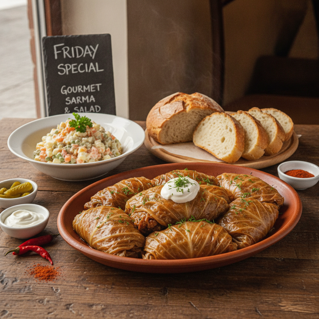 Stuffed Cabbage Rolls (Sarma) - Friday Special